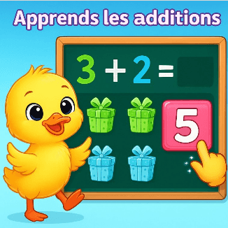 Jeu Jeu d’addition + pour enfants
