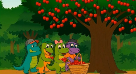 Comptine Crocodile chante 1, 2, 3 nous irons au bois 🐊🎶 Comptines pour enfants pour enfants