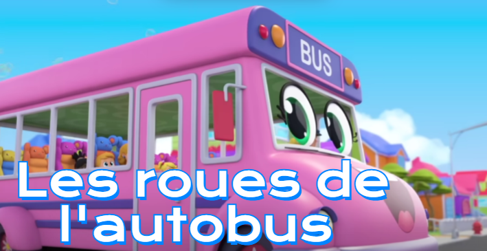 Comptine Les roues de l'autobus 🚌 pour enfants
