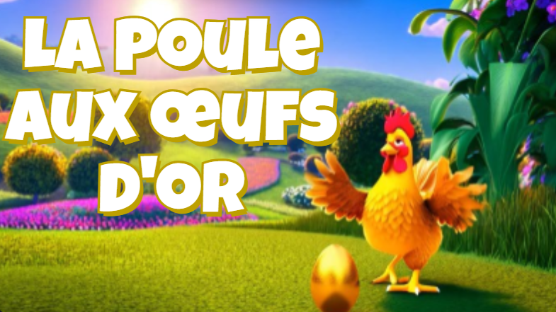 Comptine La Poule aux œufs d'or pour enfants